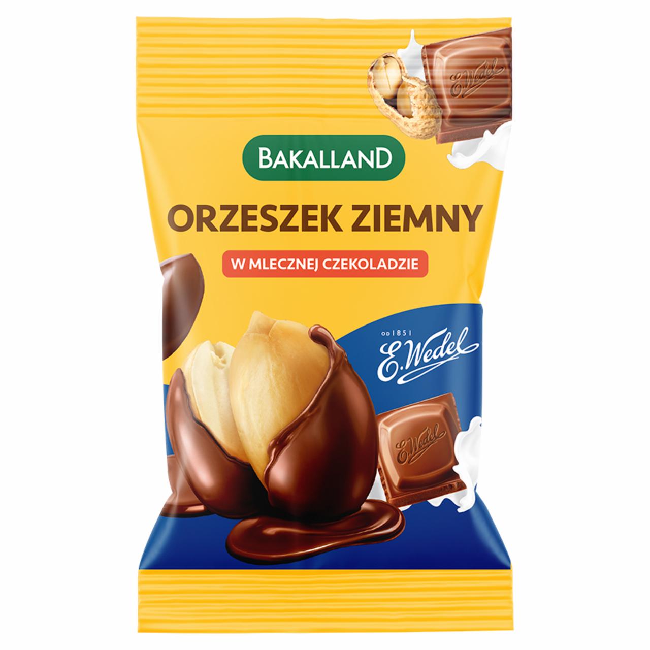 Zdjęcia - Bakalland Orzeszek ziemny w mlecznej czekoladzie 40 g