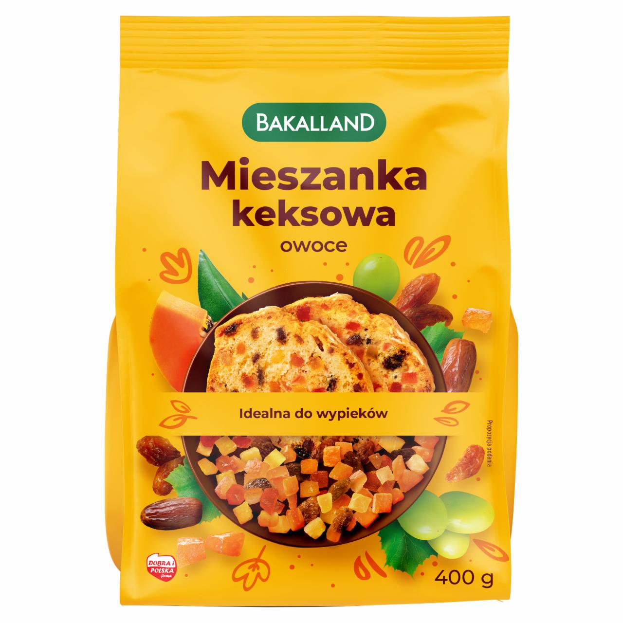 Zdjęcia - Bakalland Mieszanka keksowa owoce 400 g