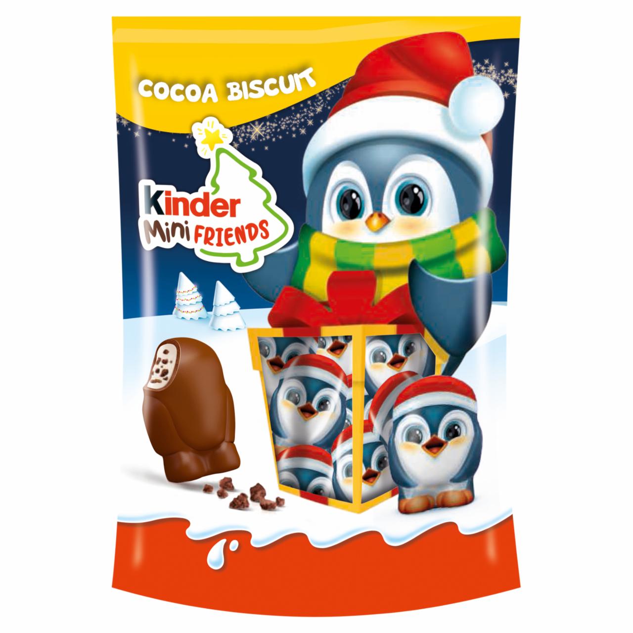 Zdjęcia - Kinder Mini Friends Figurka z czekolady z mlecznym nadzieniem i kakaowymi chrupkami 122 g (18 sztuk)