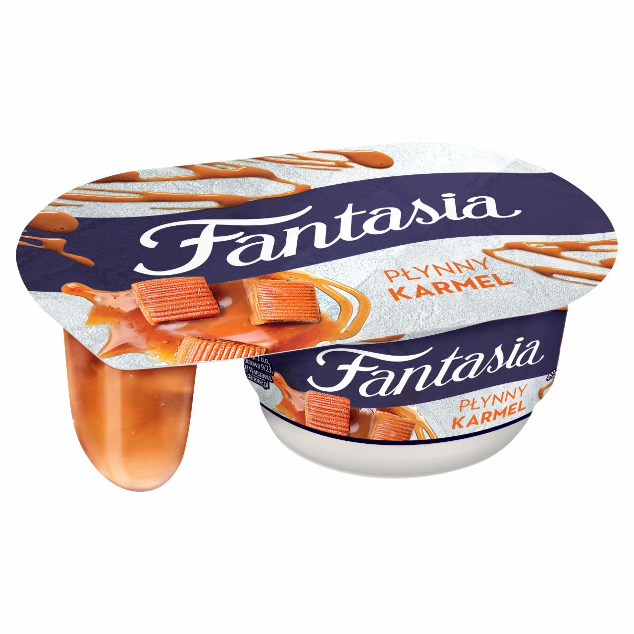 Zdjęcia - Fantasia Jogurt kremowy płynny karmel 118 g