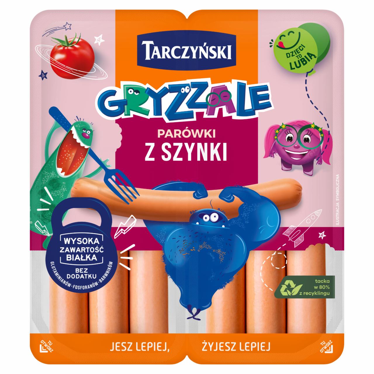 Zdjęcia - Tarczyński Gryzzale Parówki z szynki 200 g (2 x 100 g)