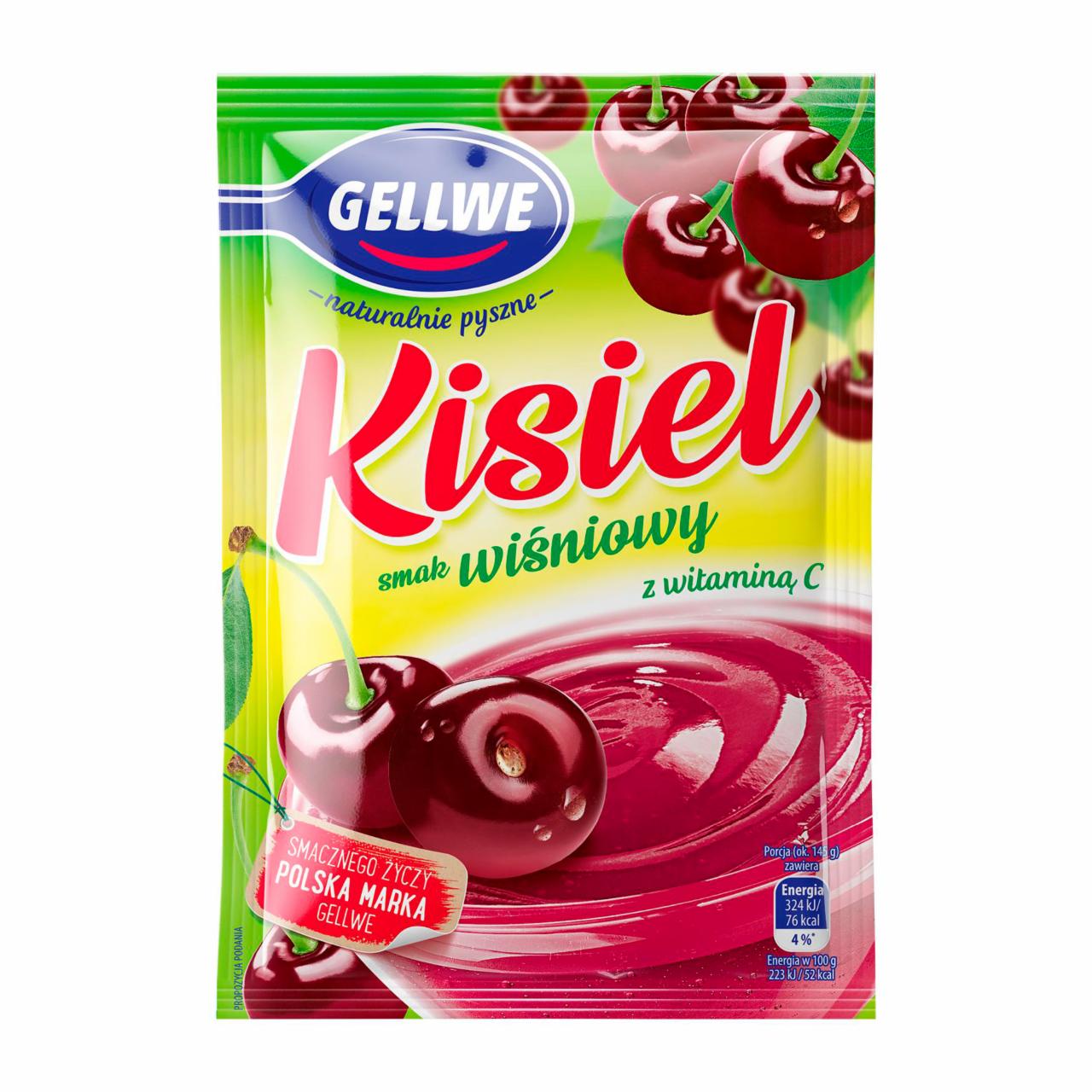 Zdjęcia - Gellwe Kisiel smak wiśniowy 38 g