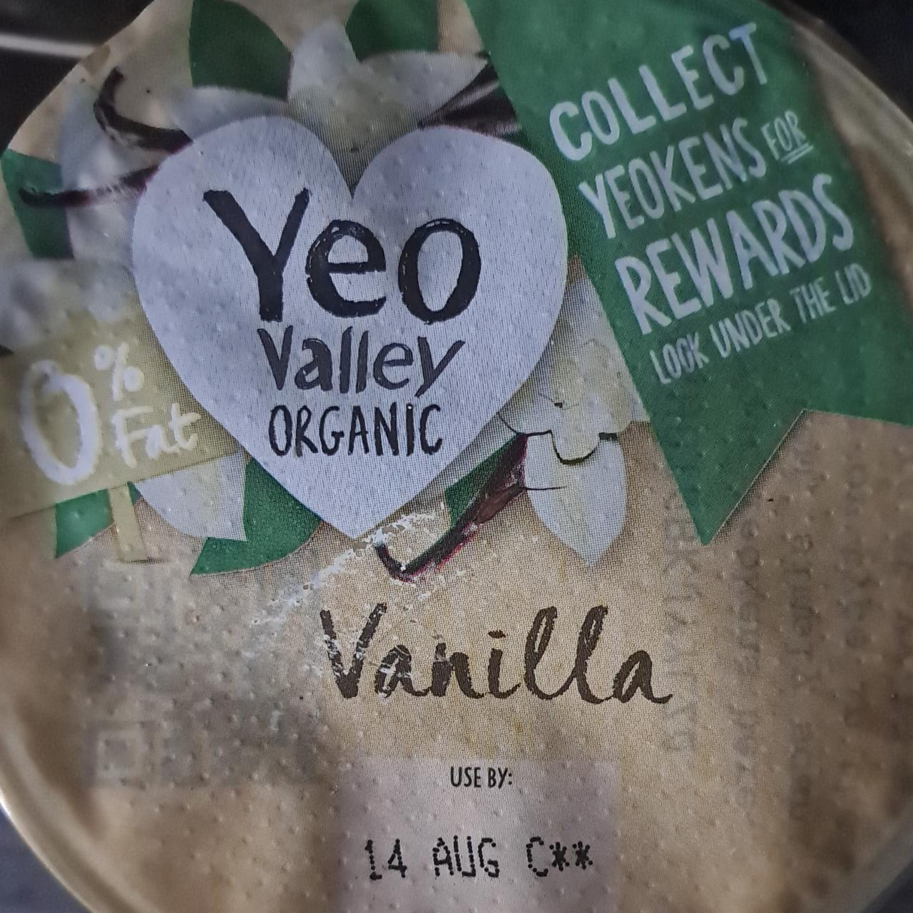 Zdjęcia - Vanilla 0% fat Yeo Valley organic