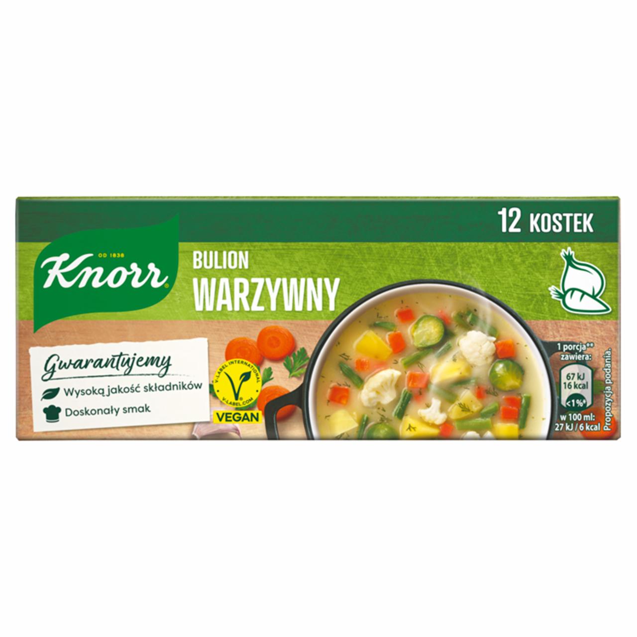 Zdjęcia - Knorr Bulion warzywny 120 g (12 x 10 g)