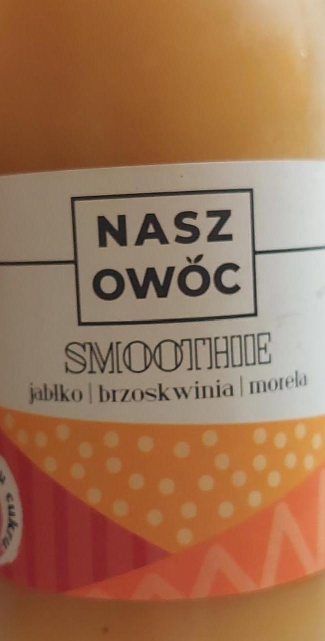 Zdjęcia - Smoothie jabłko brzoskwinia morela Nasz Owoc