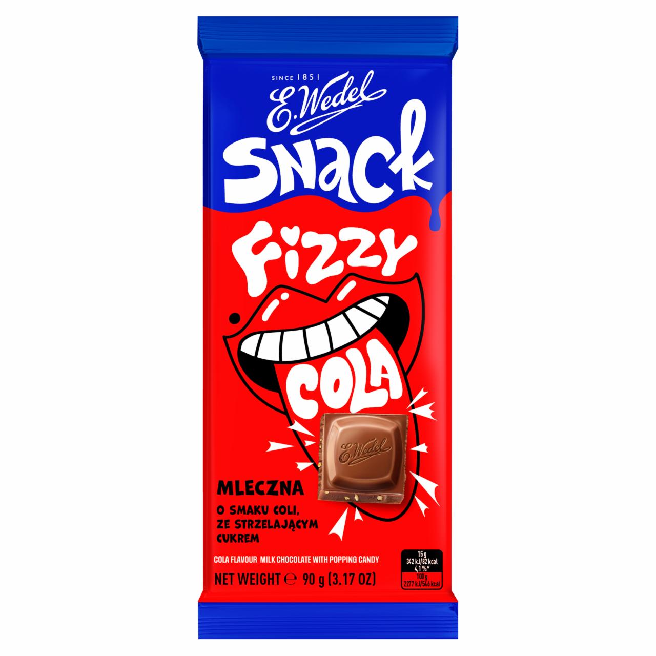 Zdjęcia - Snack fizzy cola E.Wedel