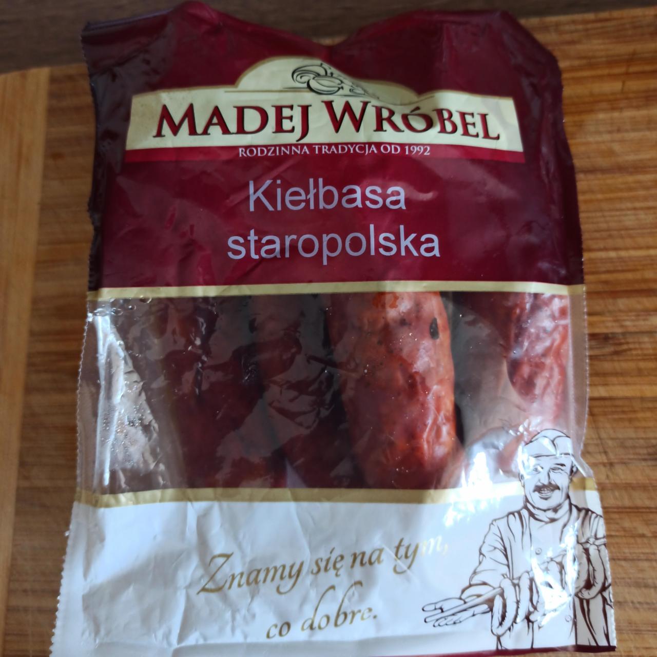 Zdjęcia - Kiełbasa staropolska Madej Wróbel