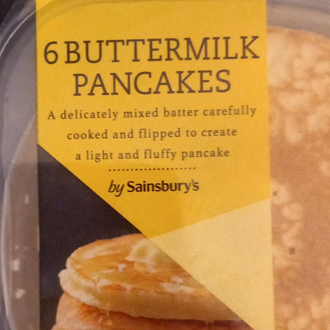 Zdjęcia - 6 buttermilk pancakes Sainsbury's