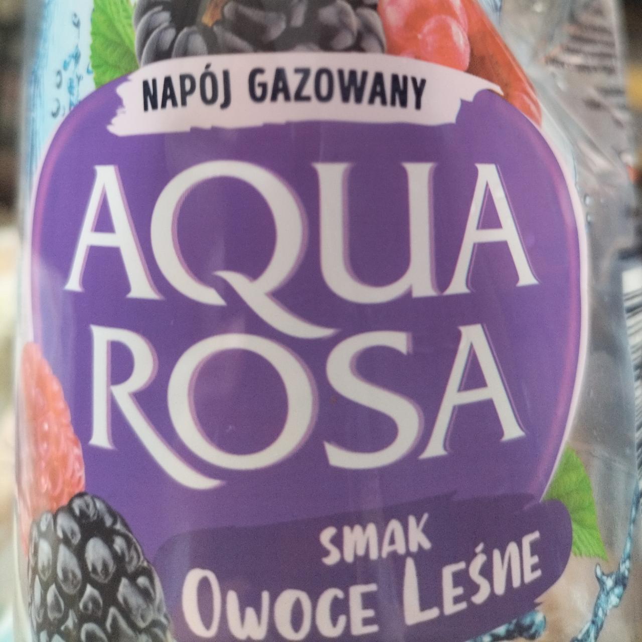 Zdjęcia - Napój gazowany smak owoce leśne Aqua Rosa