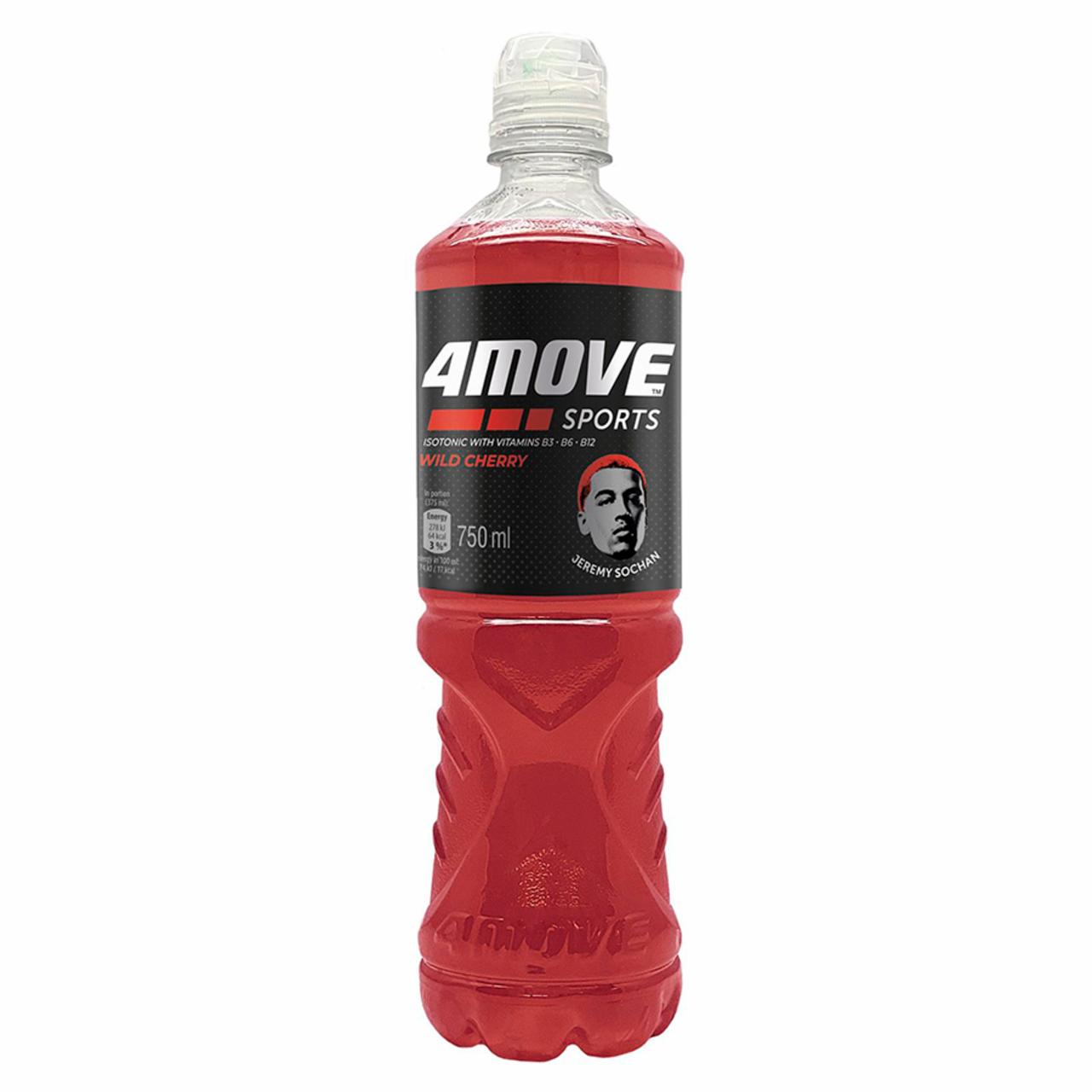 Zdjęcia - 4Move Napój izotoniczny niegazowany o smaku wiśniowym 750 ml