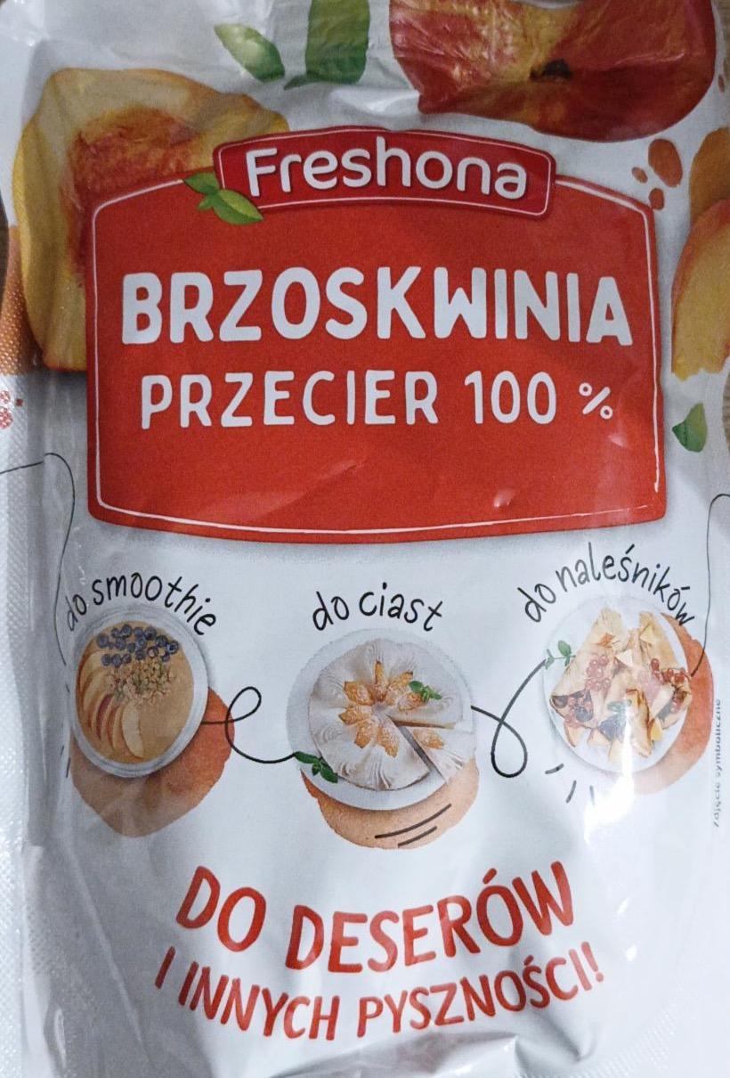 Zdjęcia - Brzoskwinia przecier 100% Freshona