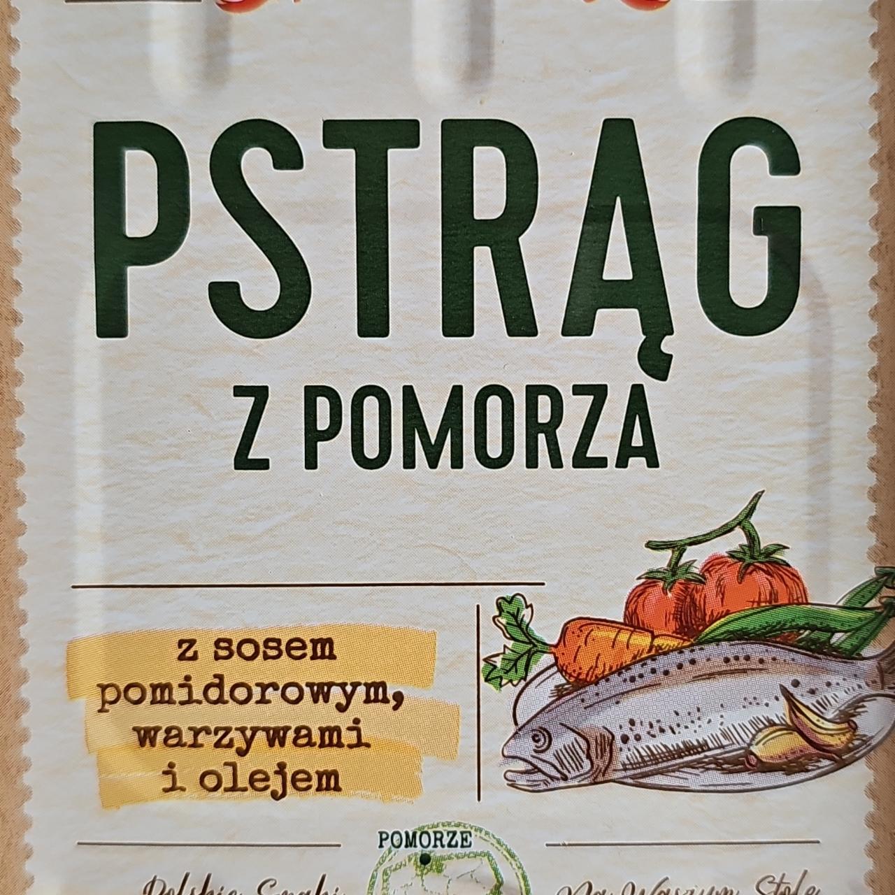 Zdjęcia - Pstrąg z pomorza z sosem pomidorowym Regionalne polskie Szlaki