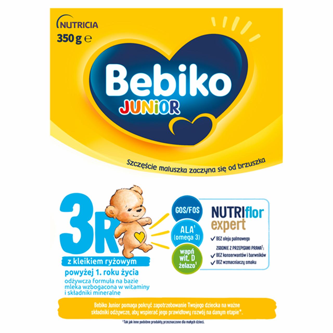 Zdjęcia - Bebiko Junior 3R Odżywcza formuła na bazie mleka dla dzieci powyżej 1. roku życia 350 g