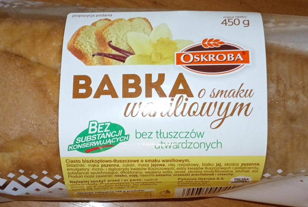 Zdjęcia - Oskroba Babka waniliowa 500 g