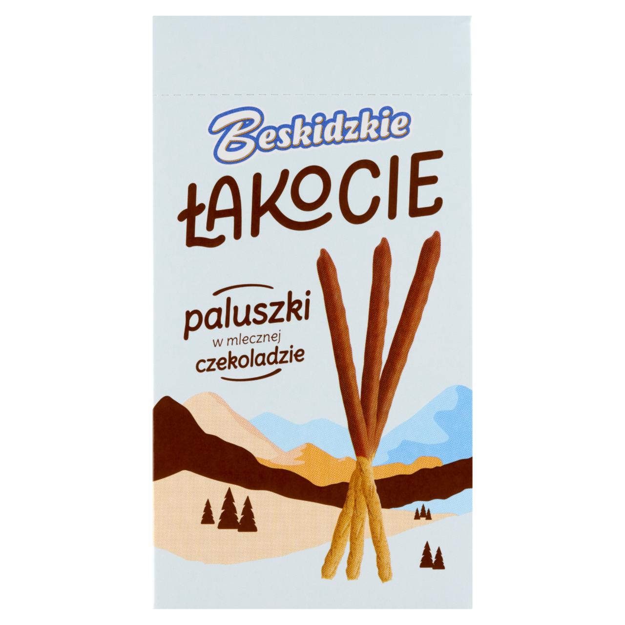 Zdjęcia - Beskidzkie Łakocie Paluszki w mlecznej czekoladzie 50 g