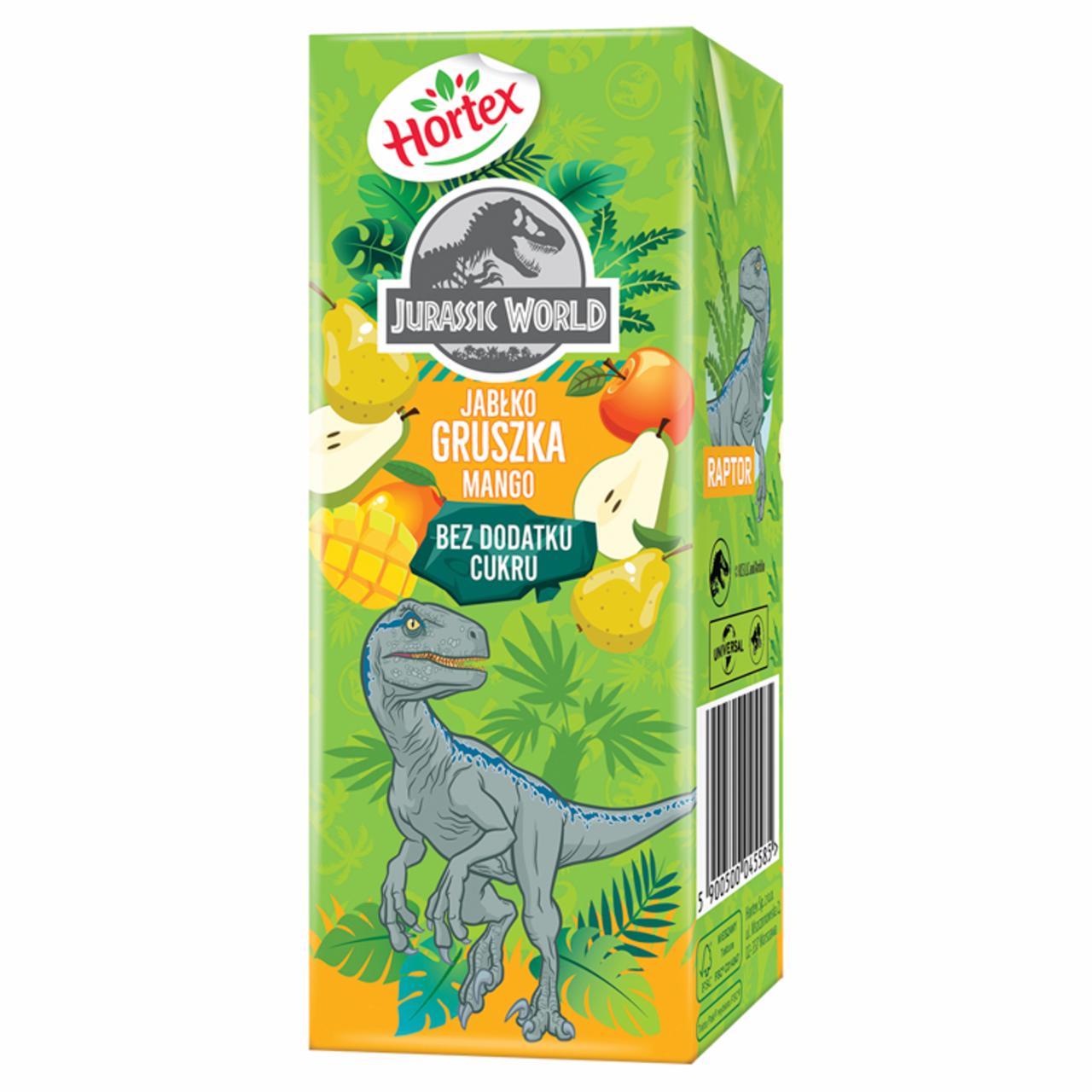 Zdjęcia - Hortex Jurassic World Napój wieloowocowy jabłko gruszka mango 200 ml