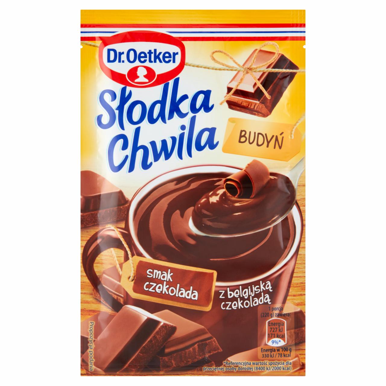 Zdjęcia - Dr. Oetker Słodka Chwila Budyń smak czekolada 45 g