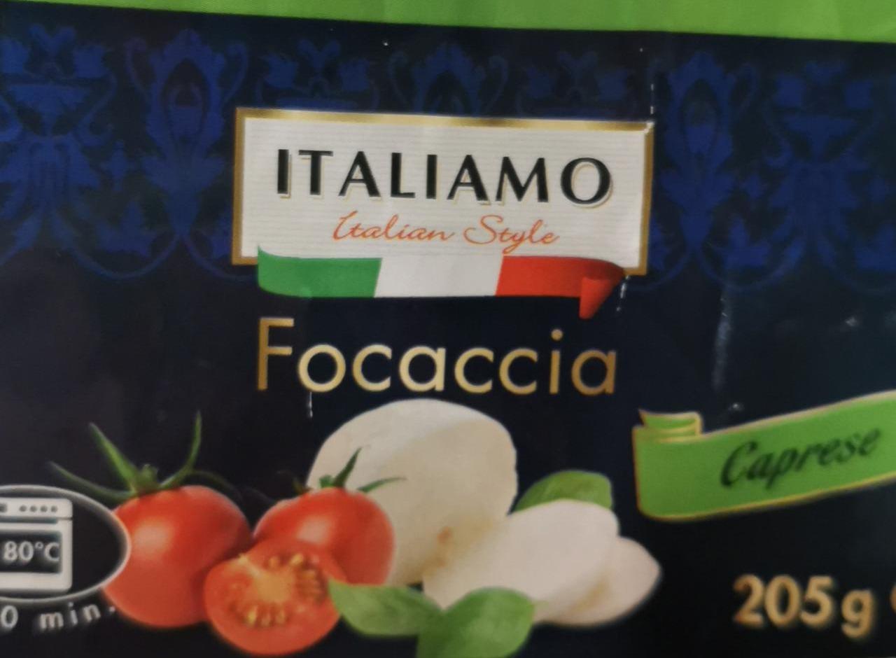 Zdjęcia - Foccaccia z sosem bazyliowym Italiamo