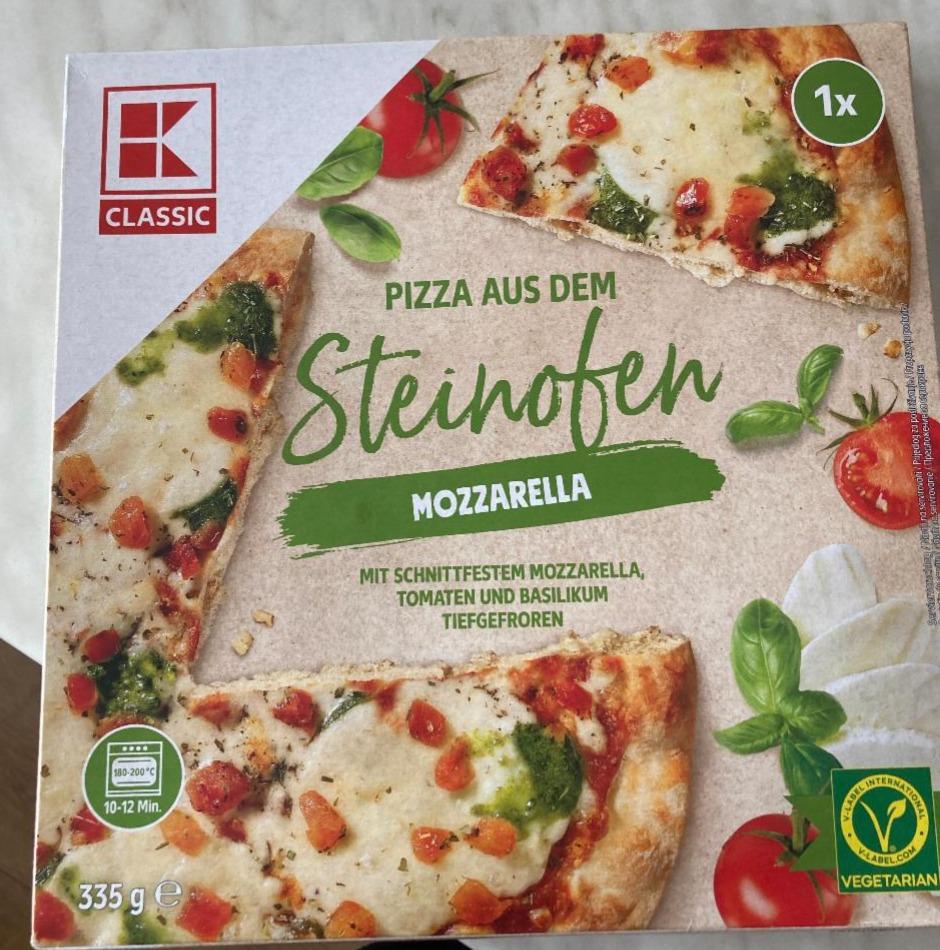 Zdjęcia - Pizza aus dem steinofen mozzarella K-Classic