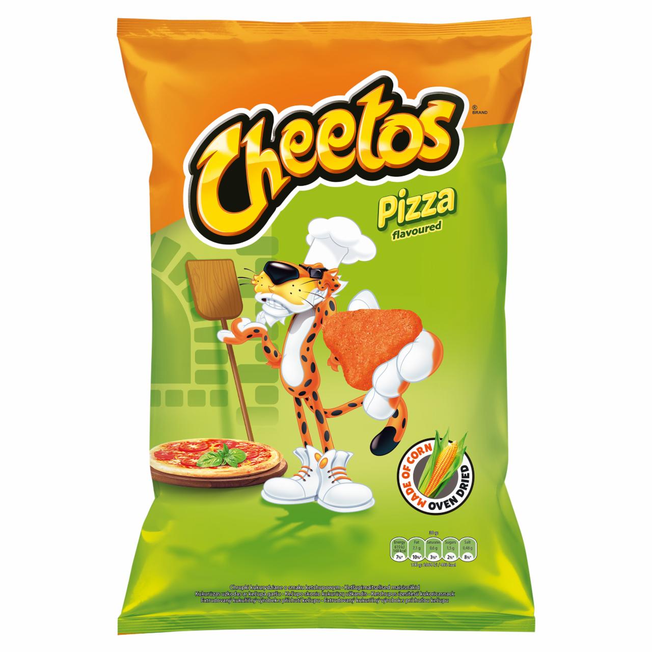 Zdjęcia - Cheetos Chrupki kukurydziane o smaku pizzy 120 g