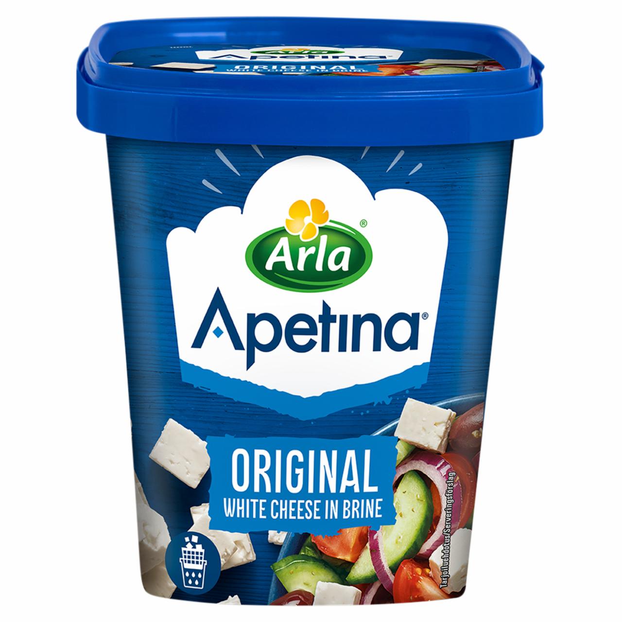 Zdjęcia - Apetina original white cheese in brine Arla