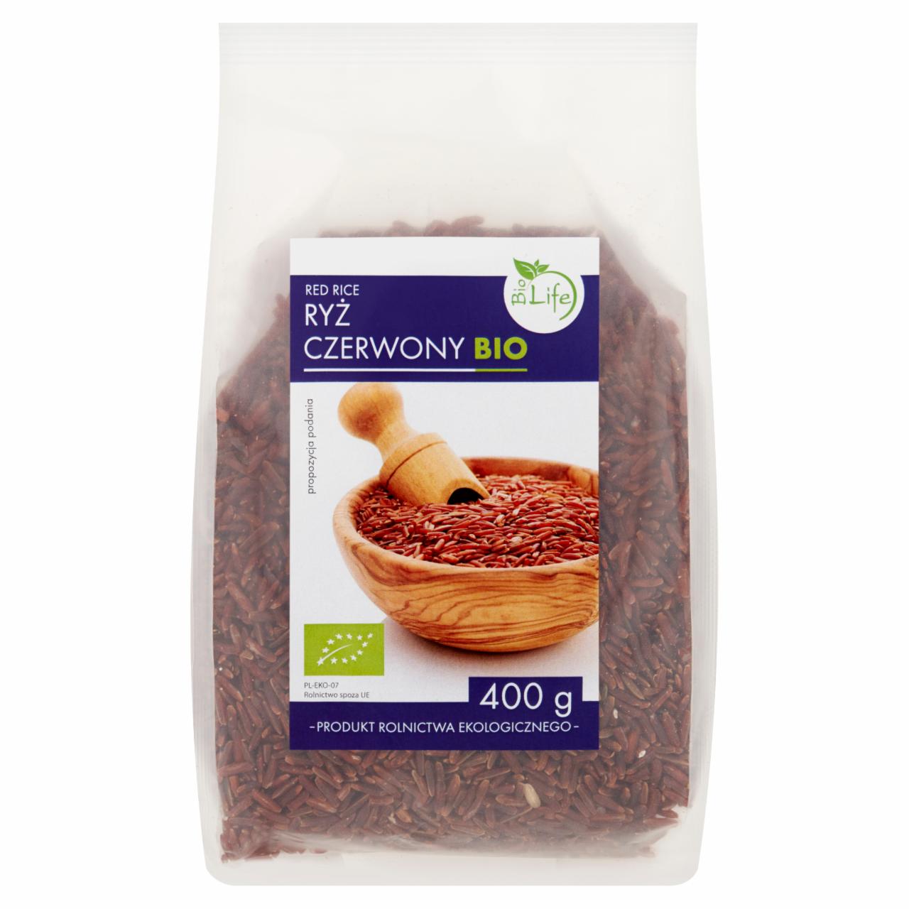 Zdjęcia - BioLife Ryż czerwony bio 400 g