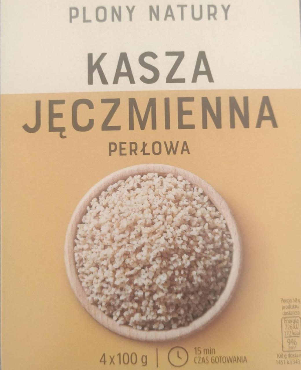 Zdjęcia - Kasza Jęczmienna perłowa Plony Natury