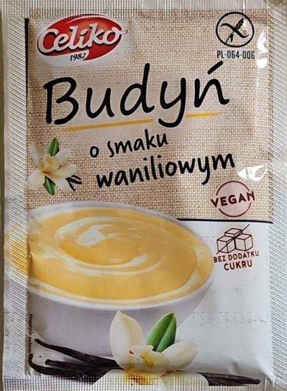 Zdjęcia - Budyń o smaku waniliowym bez cukru Celiko