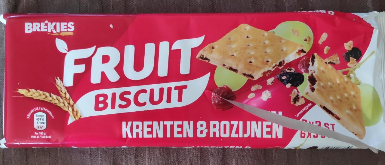 Zdjęcia - Fruit biscuit krenten&rozijnen Brekies