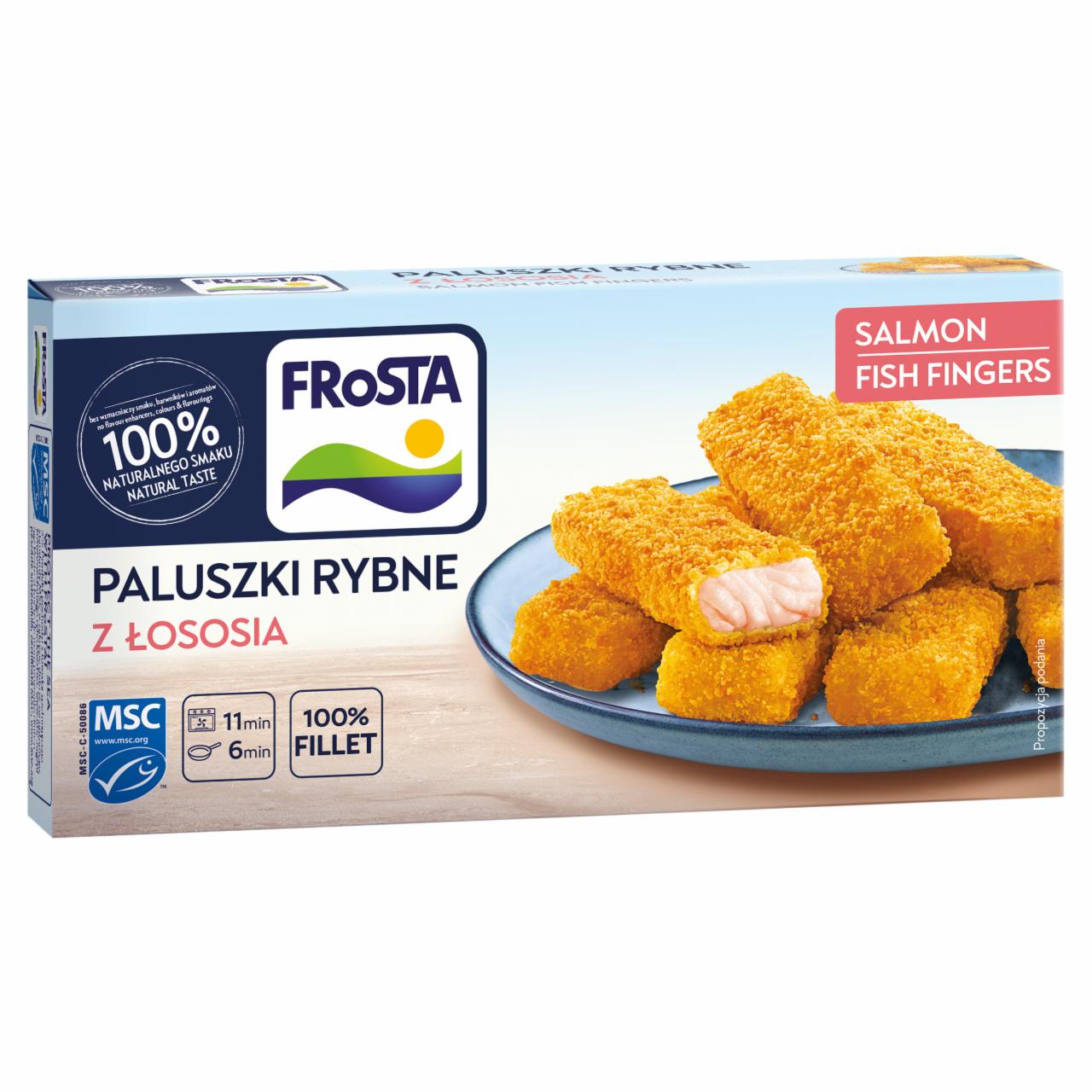 Zdjęcia - FRoSTA Paluszki rybne z łososia 270 g (9 sztuk)