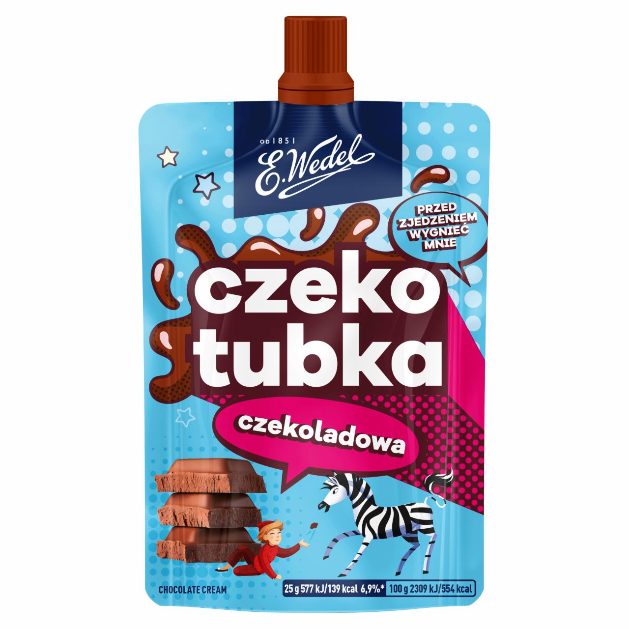 Zdjęcia - E. Wedel Czekotubka Krem czekoladowy 50 g