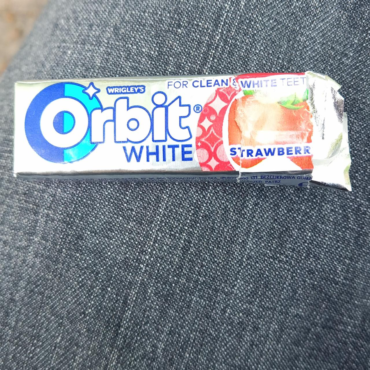 Zdjęcia - Orbit white strawberry Wrigley´s