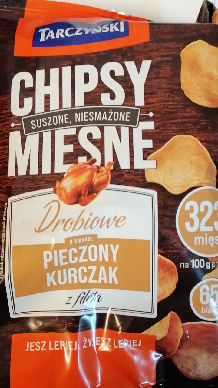 Zdjęcia - Tarczyński Chipsy mięsne drobiowe o smaku pieczony kurczak z fileta 25 g