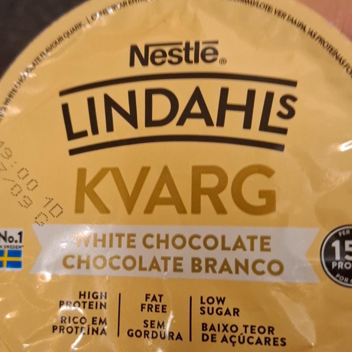 Zdjęcia - Lindahls kvarg white chocolate Nestlé