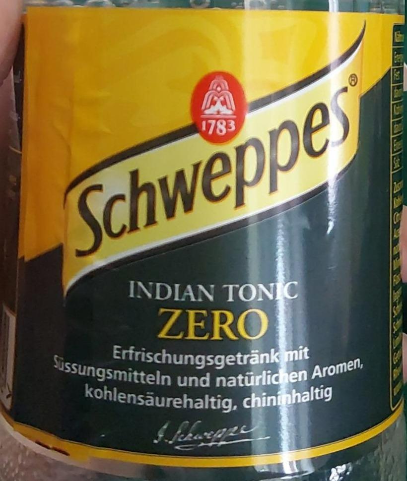 Zdjęcia - Schweppes Indian Tonic Zero Napój gazowany 1,35 l