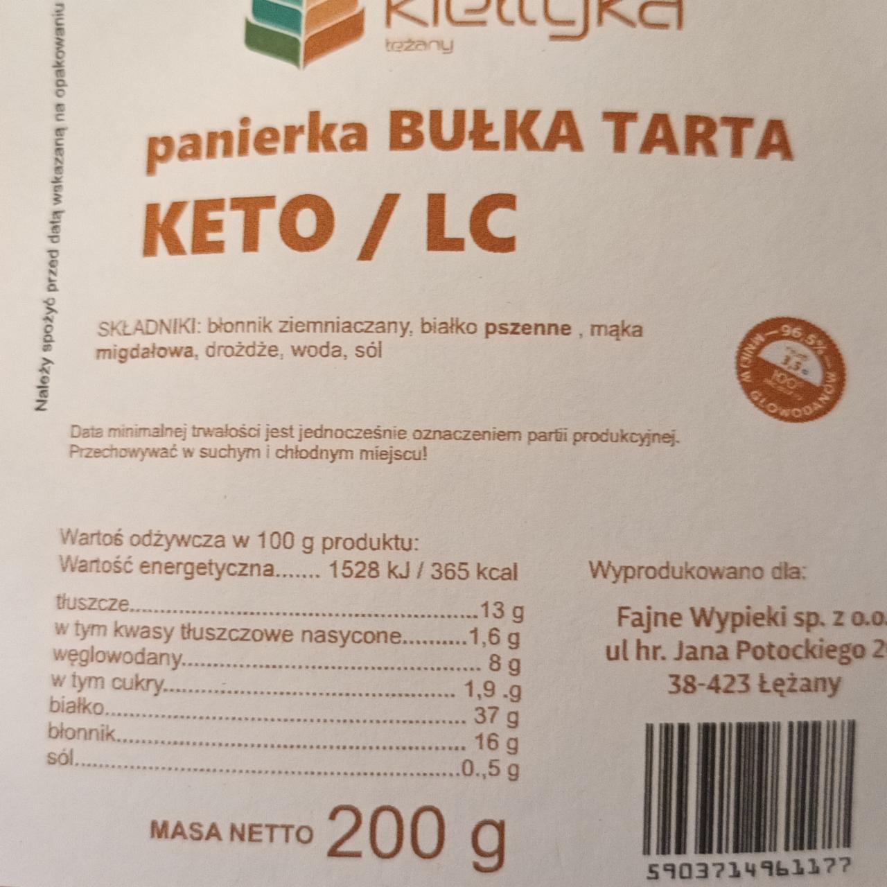 Zdjęcia - Panierka bułka tarta keto Piekarnia Kiełtyka