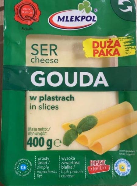 Zdjęcia - Ser gouda w plastrach Mlekpol