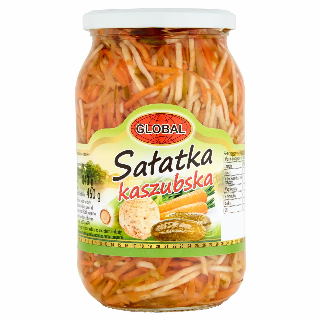 Zdjęcia - Global Sałatka kaszubska 840 g