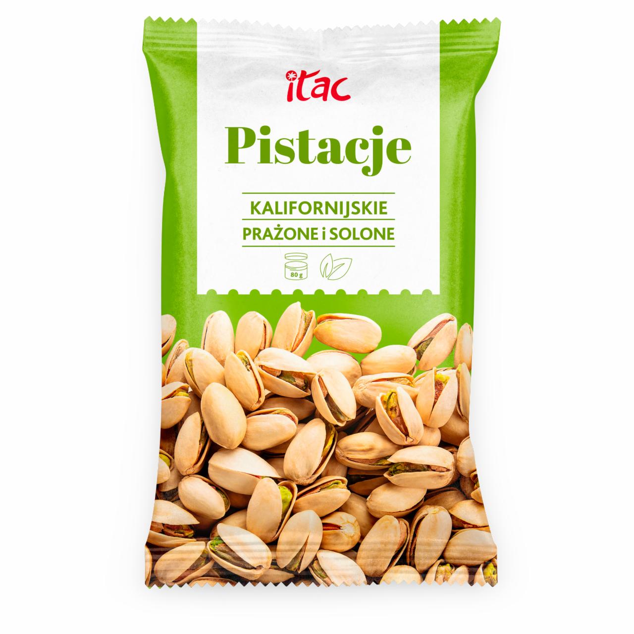 Zdjęcia - Itac Pistacje prażone solone 80 g