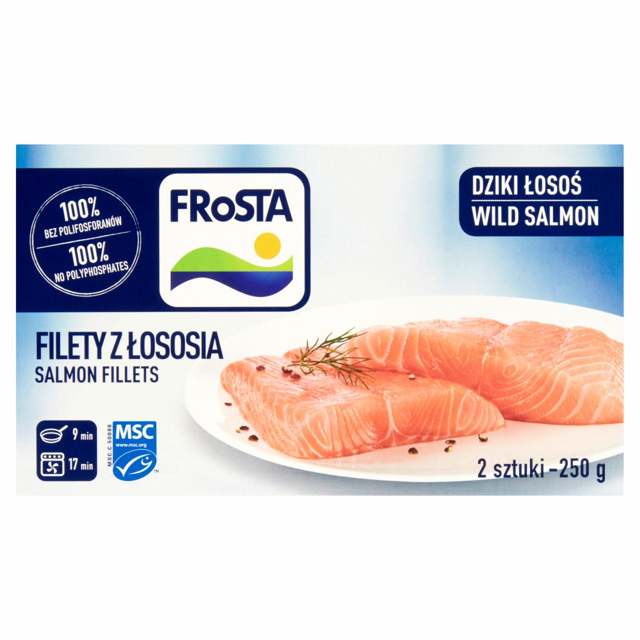 Zdjęcia - FRoSTA Filety z łososia 250 g (2 sztuki)