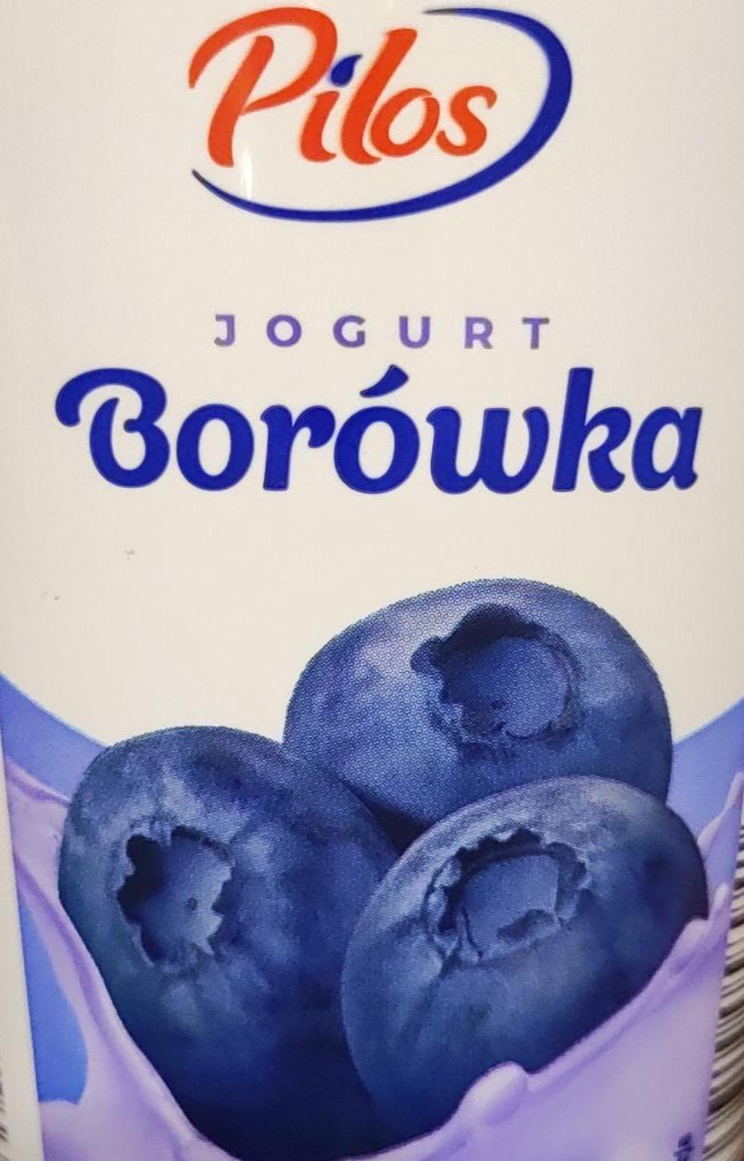 Zdjęcia - Jogurt borówka Pilos