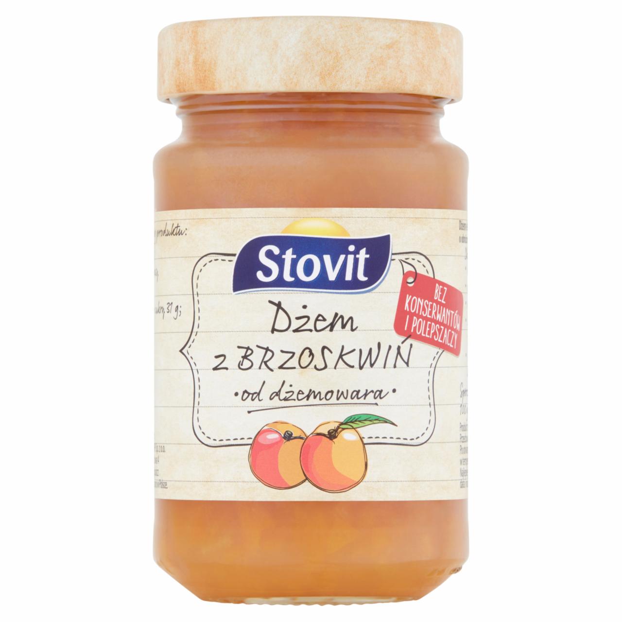 Zdjęcia - Stovit Dżem z brzoskwiń 260 g