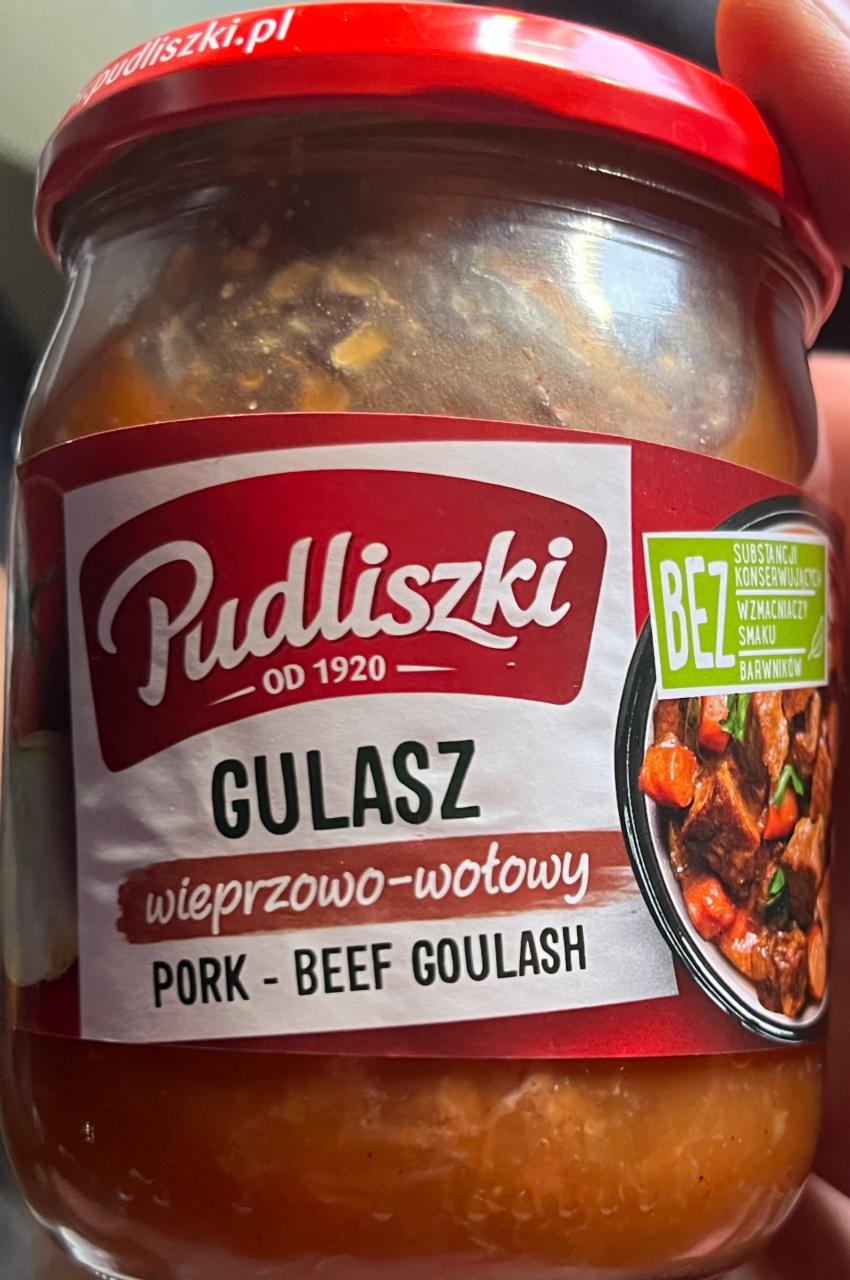 Zdjęcia - Gulasz wieprzowo wołowy Pudliszki