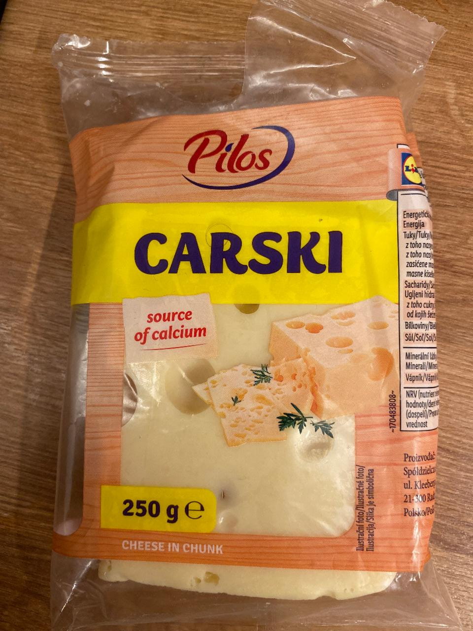 Zdjęcia - Ser carski Pilos