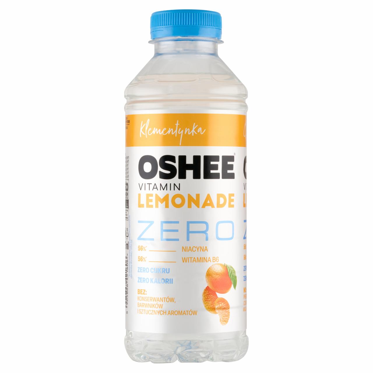 Zdjęcia - Oshee Vitamin Lemonade Zero Napój niegazowany klementynka 555 ml