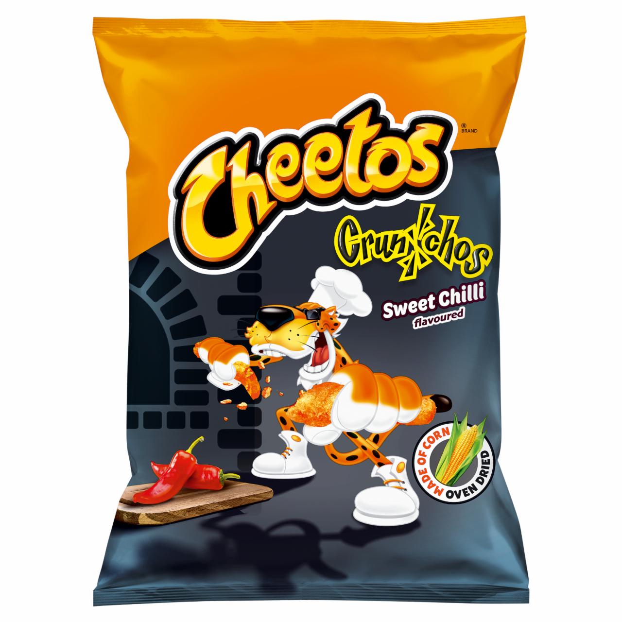 Zdjęcia - Cheetos Crunchos Chrupki kukurydziane o smaku słodkie chilli 165 g