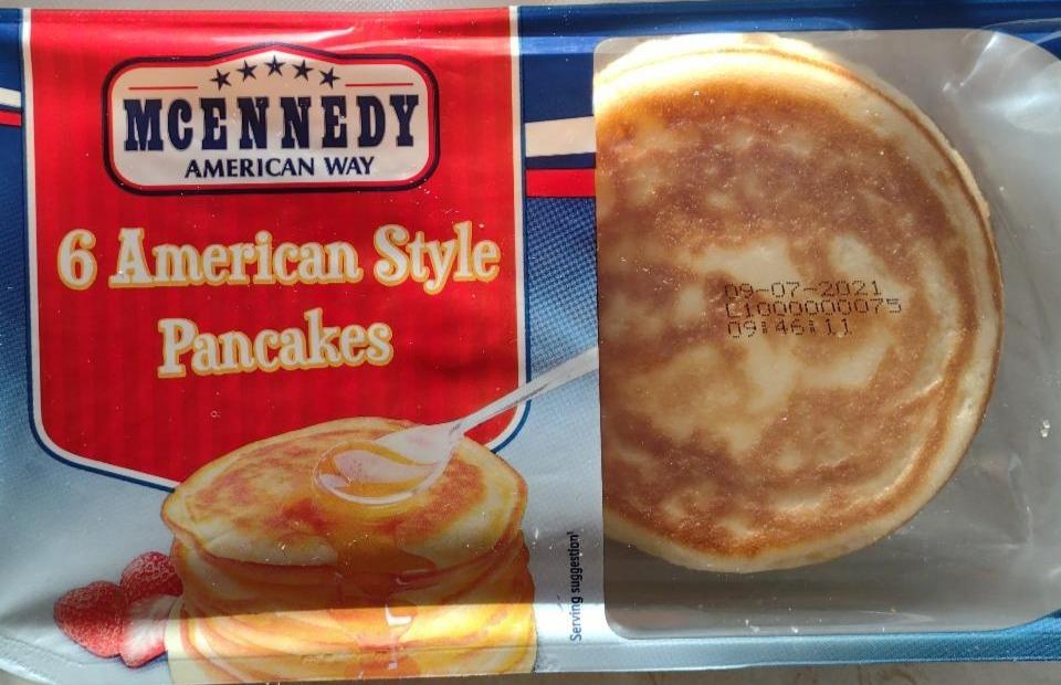kJ - pancakes i kalorie, american wartości odżywcze mcennedy style