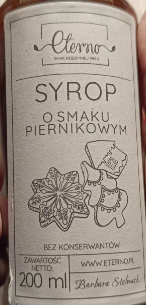 Zdjęcia - Syrop o smaku piernikowym Eterno