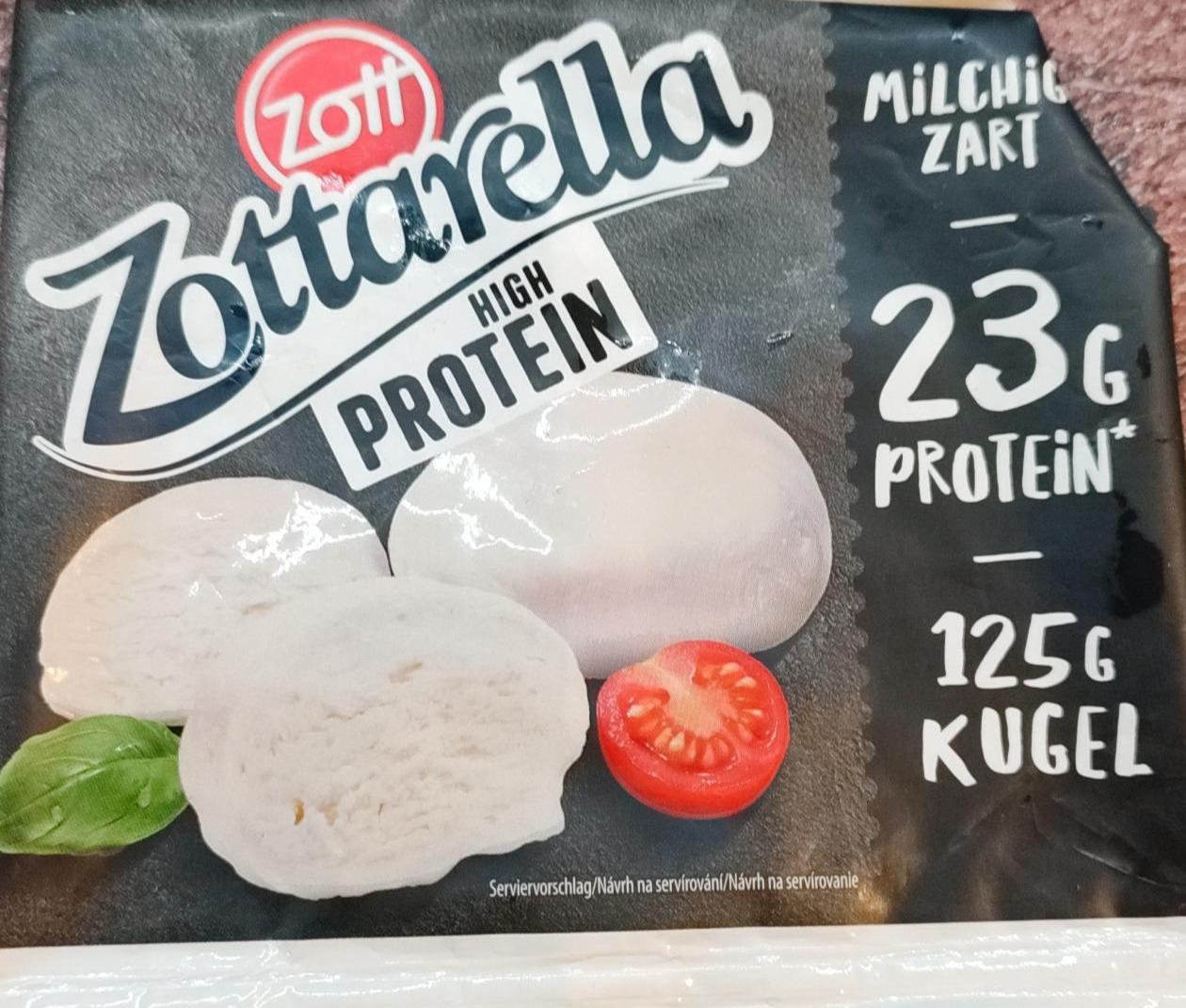 Zdjęcia - Zottarella high protein Zott