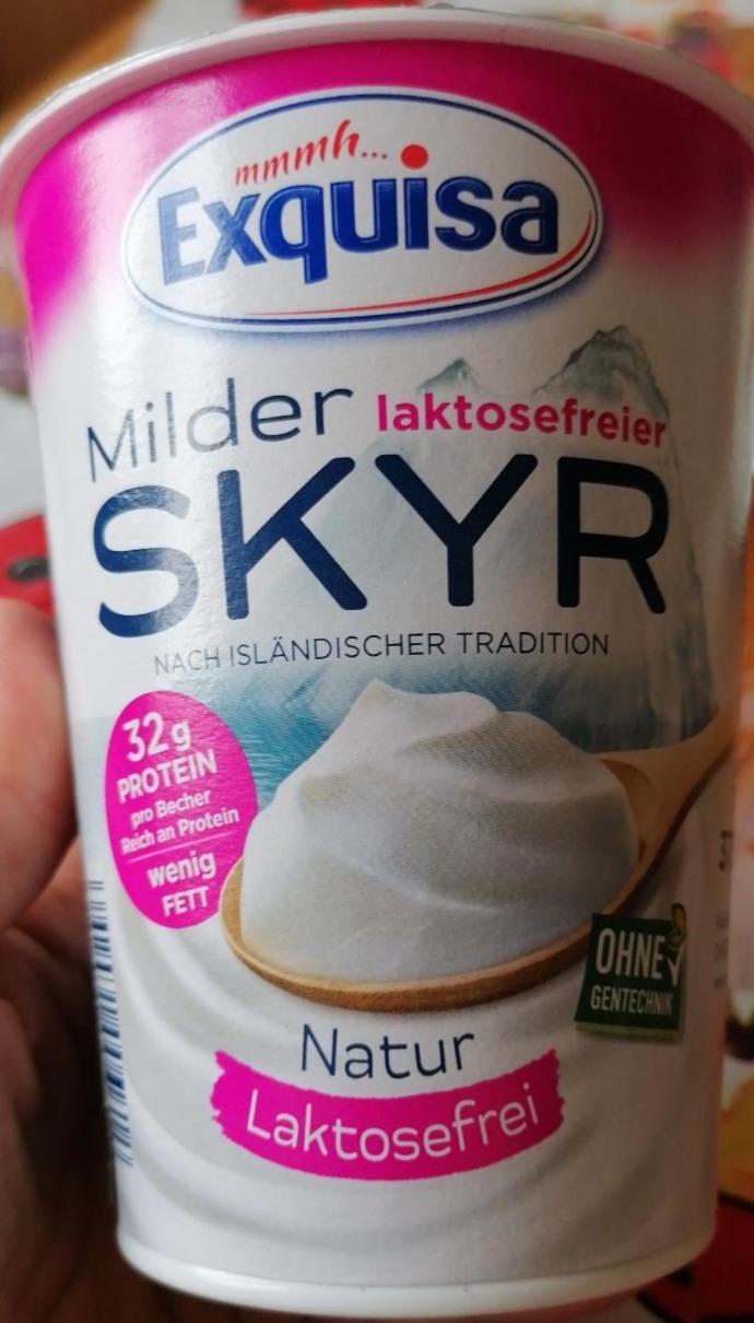 Zdjęcia - Milder laktosefreier Skyr 32g protein Natur Exquisa